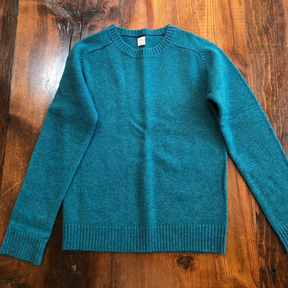 J Crew Boys Wool Crew Neck Sweater NWOT Size 12
